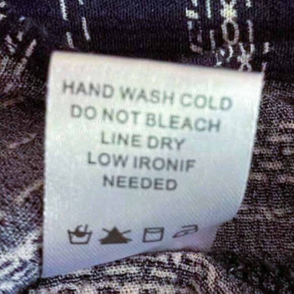 Blue Rain Navy Striped Peasant Blouse M: Boho Fringe, Criss-Cross Back, Cotton - Picture 7 of 9